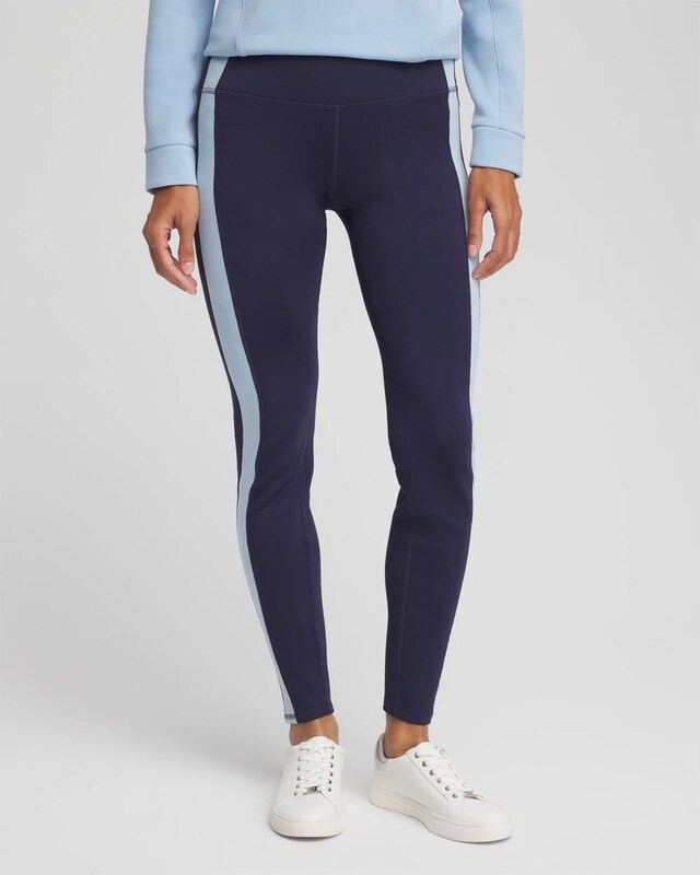 Zenergy Soft Topaz Contrast Leggings - image 1